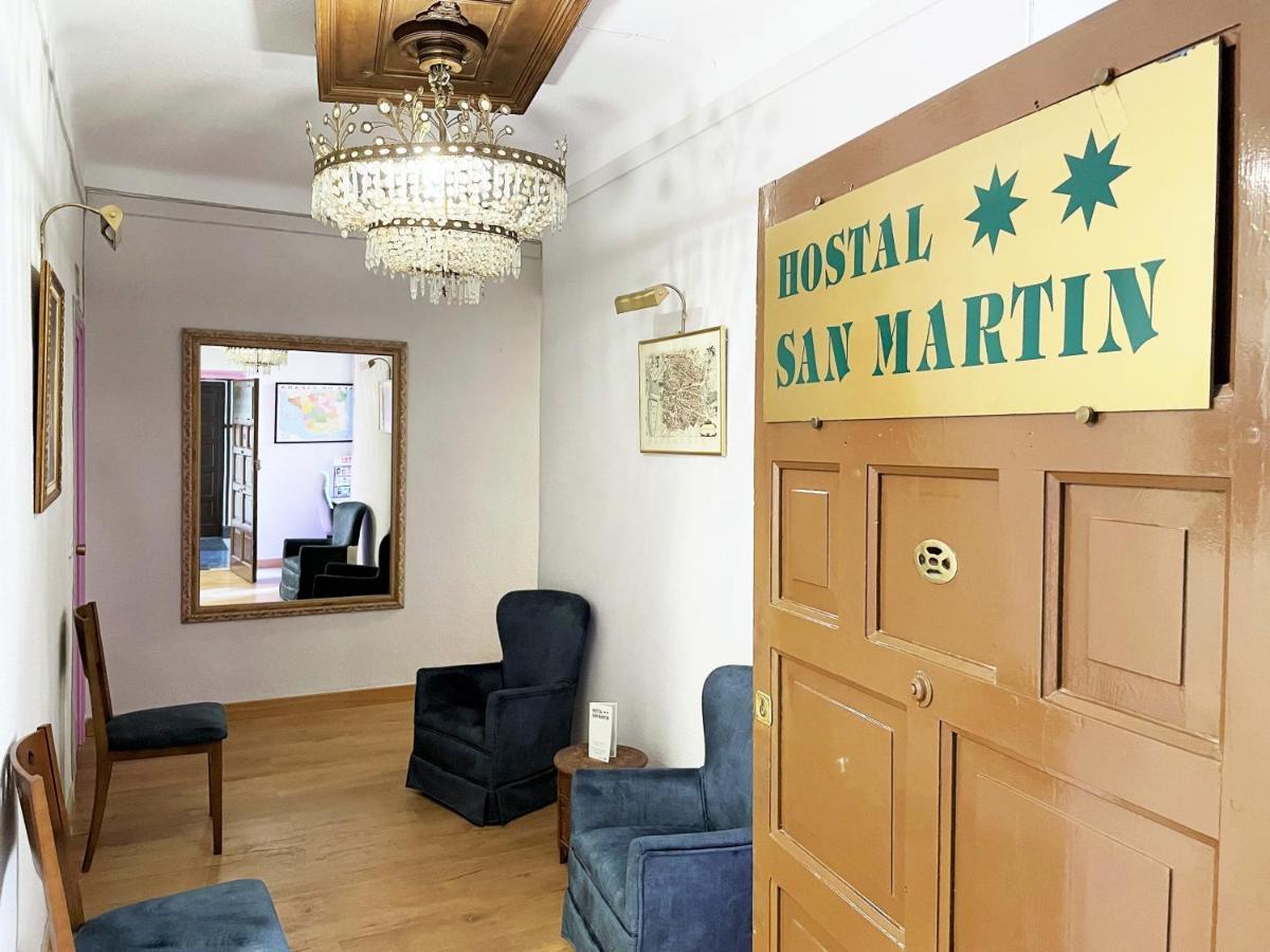 Hostal San Martin Madryt Zewnętrze zdjęcie